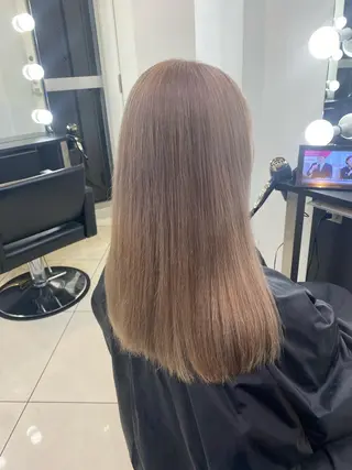 ロング カラー 韓国ヘア/ハイトーン RYUSEIのヘアスタイル