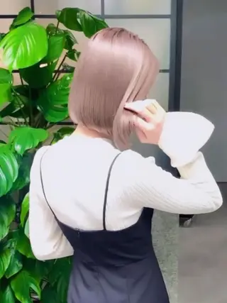 ミディアム ✨レディースカット モデル募集✨イブキのヘアスタイル