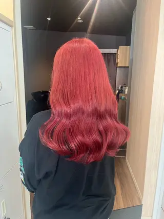 ロング カラー 🪽髪質改善ストレー ト🤍美羽🤍のヘアスタイル