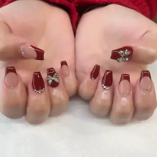 ネイル 💎🐰 saki. m 🐰💎のネイルデザイン