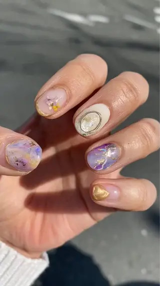 ネイル ECLAT エクラ所属・寺山 千鶴のネイルデザイン