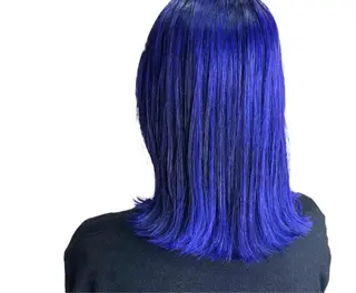 ミディアム カラー ケアブリーチ /髪質 改善/古橋圭史郎のヘアスタイル