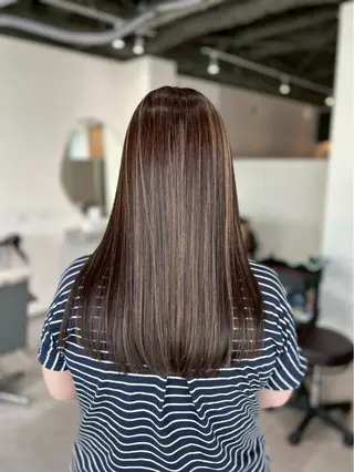 ロング カラー 白髪ぼかし職人 ￤柳川拓哉のヘアスタイル