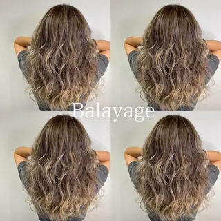 ロング カラー 飯田 祥哉のヘアスタイル