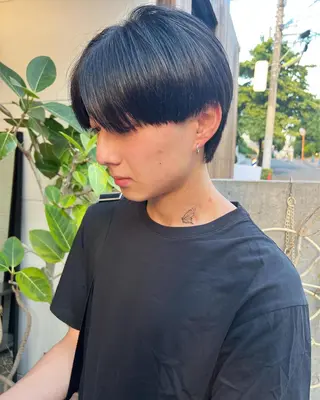 ショート カラー パーマ ヘアアレンジ メンズ 【池袋/スパイキー ショート】ⓝⓘⓜⓤのヘアスタイル