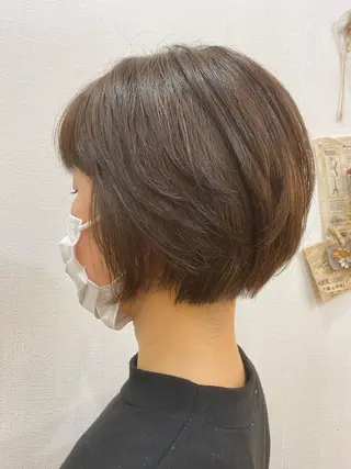 ショート 若林 亜季のヘアスタイル