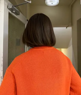 ショート カラー FavyS「フェイヴィーズ」所属・竹中 彩音のヘアスタイル