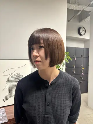 ショート カラー 池田 晴乃のヘアスタイル