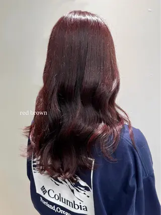 カラー 🫧毛先カット 🫧山中沙希のヘアスタイル