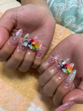 ネイル rukianail 新里のネイルデザイン