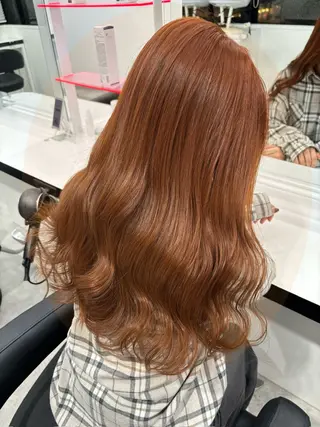 ロング カラー エフェクトブリーチ／ レイヤーカット／翔のヘアスタイル