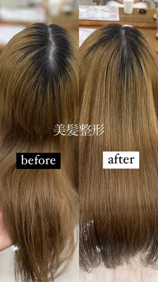 あかり🍎🤍 ストレートモデル🫧のヘアスタイル