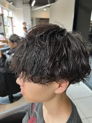 パーマ メンズ パーマ特化美容師 茂木広幸のヘアスタイル