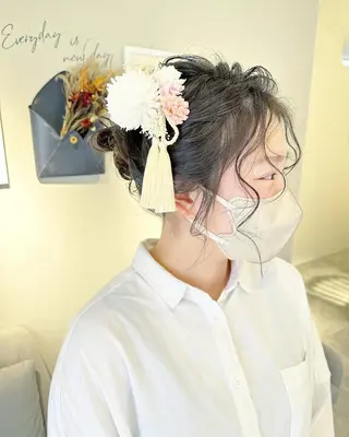 ロング 荒木 ひろかのヘアスタイル
