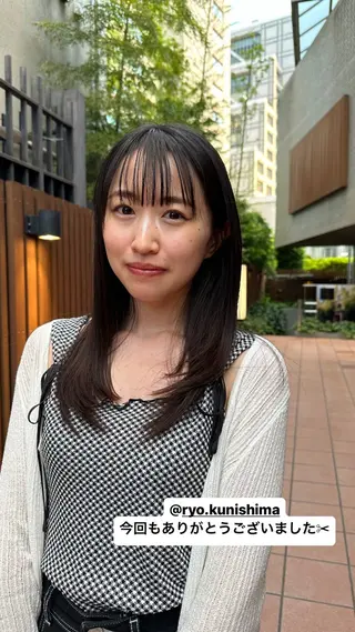 ミディアム カラー 似合わせカット /パーマ岡本淳平のヘアスタイル