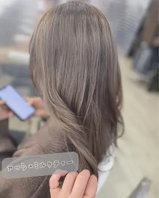 ミディアム いけがみ ゆかなのヘアスタイル