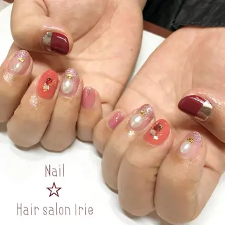 ネイル Hair salon Irie所属・與儀 知佳のネイルデザイン