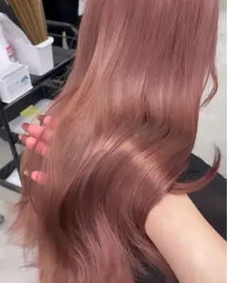 ロング カラー パーマ ヘアアレンジ メンズ キッズ ネイル マツエク・マツパ アイブロウ ♥️韓国ヘア レイヤー♥️ゆりのヘアスタイル