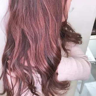 ミディアム カラー アマノ カツヤのヘアスタイル