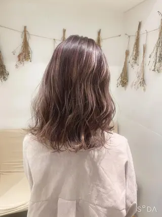 ミディアム カラー はだゆうき @hadadan08のヘアスタイル