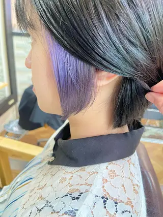ショート 髪質改善＆艶カラー Zina💋池袋のヘアスタイル