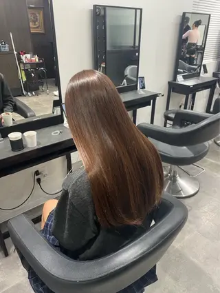 ロング カラー 🤍透明感推しカラー 🤍yui💞✨のヘアスタイル