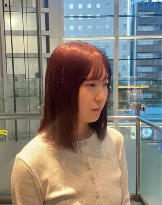 ミディアム hair salon blossy.所属・千葉 天地のヘアスタイル