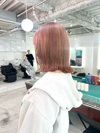 カラー 💥ウルフカット デザインあんな💥のヘアスタイル