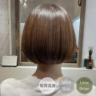 ショート カラー アンブレラカラー💫 フェイスフレーミングのヘアスタイル