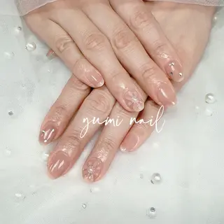 ネイル 𝐲𝐮𝐦𝐢🎀 長さ出しデザイン専門のネイルデザイン