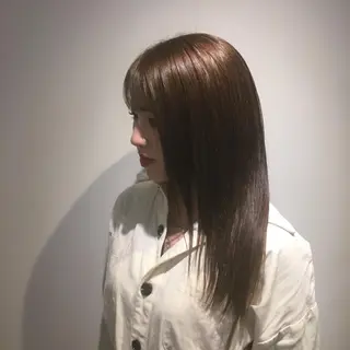 ロング カラー しのはら まどかのヘアスタイル
