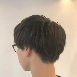 パーマ メンズ 大野 翼のヘアスタイル