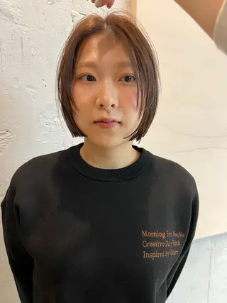 ショート カラー yu /透明感 カラー/caseyのヘアスタイル