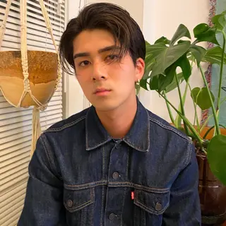 ショート カラー パーマ メンズ ダウンパーマ 【sity.ザイク】のヘアスタイル