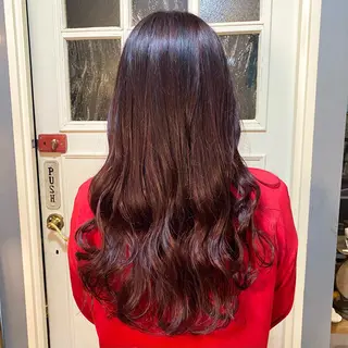 ロング カラー BRITS 渡辺 菜々子のヘアスタイル