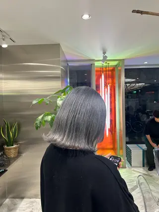 ミディアム カラー メンズ/ボブ/パーマ /くるみのマツエク・マツパデザイン