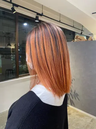 ミディアム 心斎橋/海外レイヤー 募集中三好玲奈のヘアスタイル