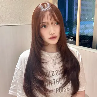ロング レイヤーカット✂️/ 表参道/Amiのヘアスタイル