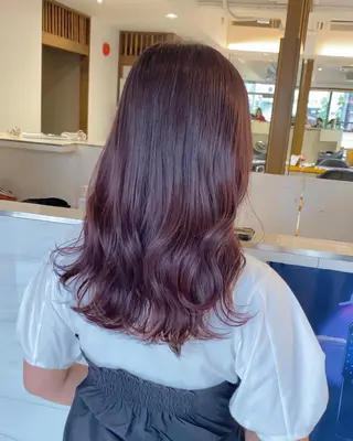 ミディアム カラー Reginavita栄店 【レジナヴィータ】所属・鈴木 二依奈のヘアスタイル