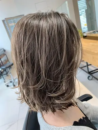 ミディアム カラー 髪質改善 / NANAのヘアスタイル