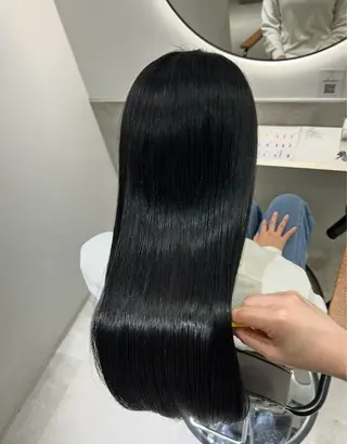 ロング カラー パーマ 飯田橋No.1髪質 改善縮毛矯正/ユキナのヘアスタイル