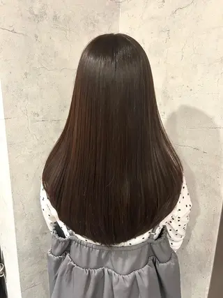 セミロング カラー パーソナルカラー 診断🍀マリンのヘアスタイル