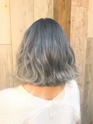ミディアム カラー Repose日本橋駅室町所属・repose日本橋 室町のヘアスタイル