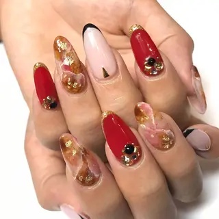 ネイル 五十嵐 美智のネイルデザイン