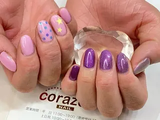 ネイル corazon所属・ネイリスト aicoのネイルデザイン