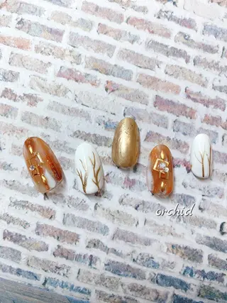 ネイル orchid ♡オーキッドのネイルデザイン