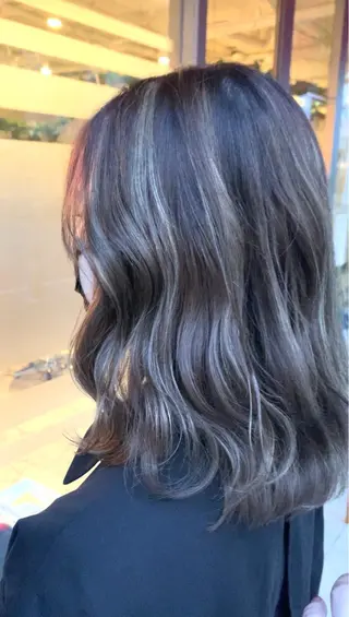 ミディアム カラー AUBE HAIR mer　船橋店 【オーブ ヘアー メェル】所属・✨韓国、外国人風✨ 船橋🌺武藤康樹のヘアスタイル
