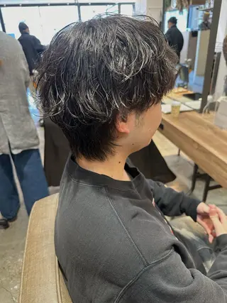 パーマ メンズ junks所属・ジュリ@junks __juriのヘアスタイル