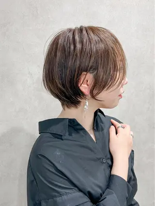 ショート カラー 🎁無料カットカラー 📷撮影モデル募集✨のヘアスタイル