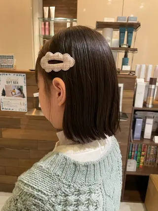 ミディアム musu hair所属・田澤未紗 /竹尾インター2分のヘアスタイル